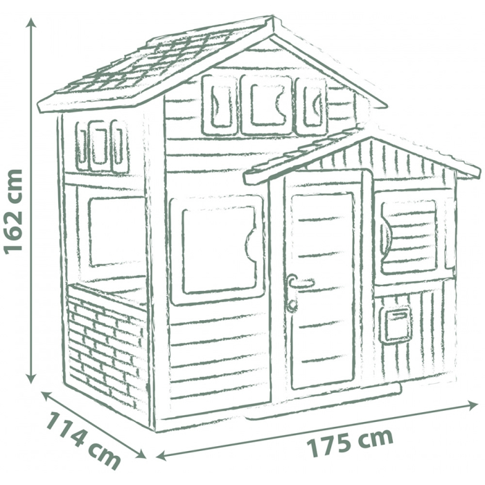 Casuta pentru copii Smoby Life Friends Evo [2]