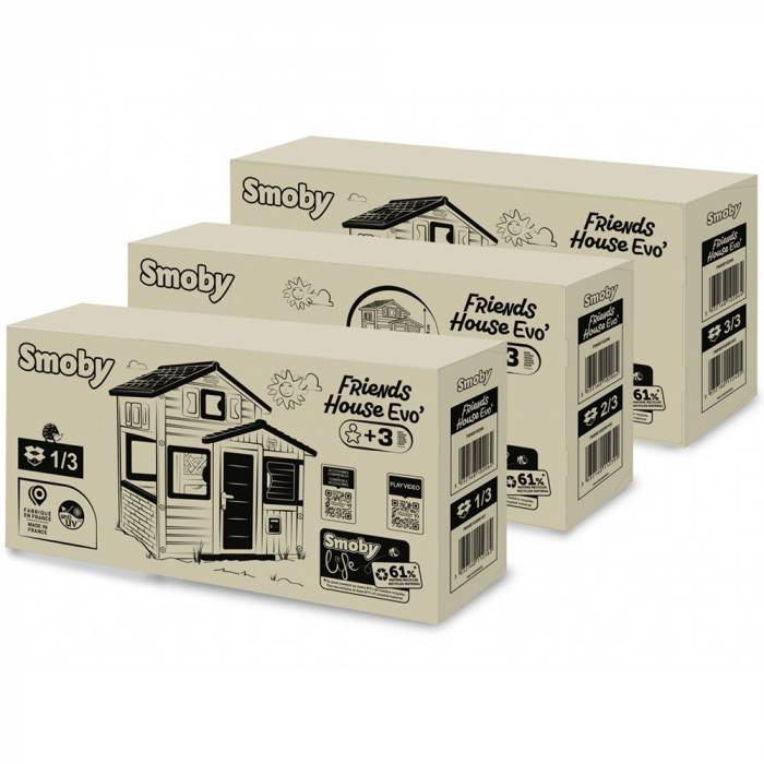 Casuta pentru copii Smoby Life Friends Evo [5]