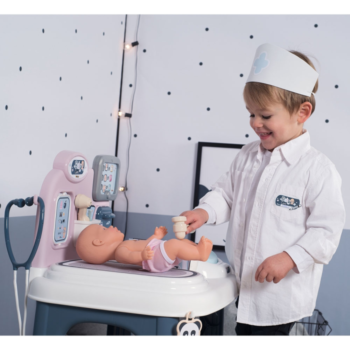 Centru de ingrijire pentru papusi Smoby Baby Care Center cu papusa si accesorii [14]