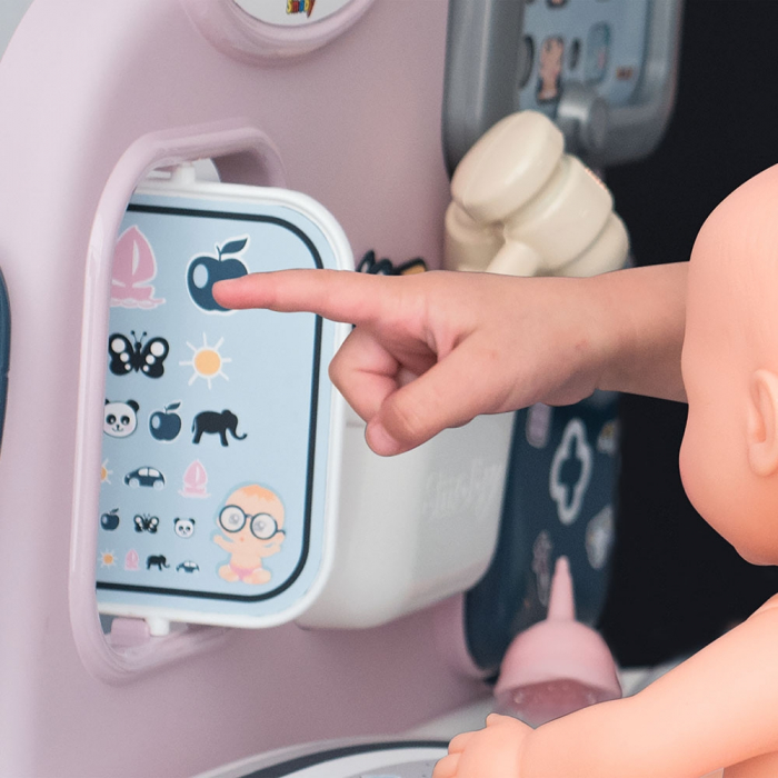 Centru de ingrijire pentru papusi Smoby Baby Care Center cu papusa si accesorii [15]