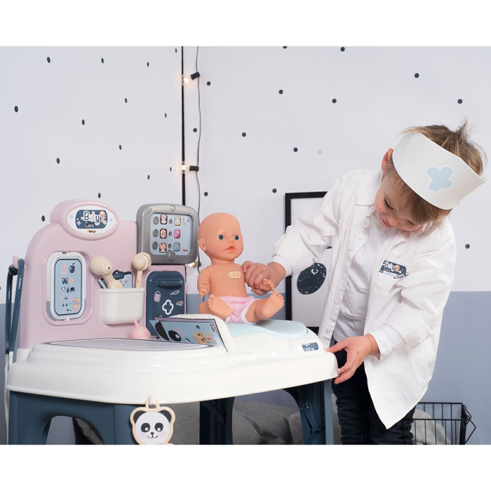 Centru de ingrijire pentru papusi Smoby Baby Care Center cu papusa si accesorii [16]