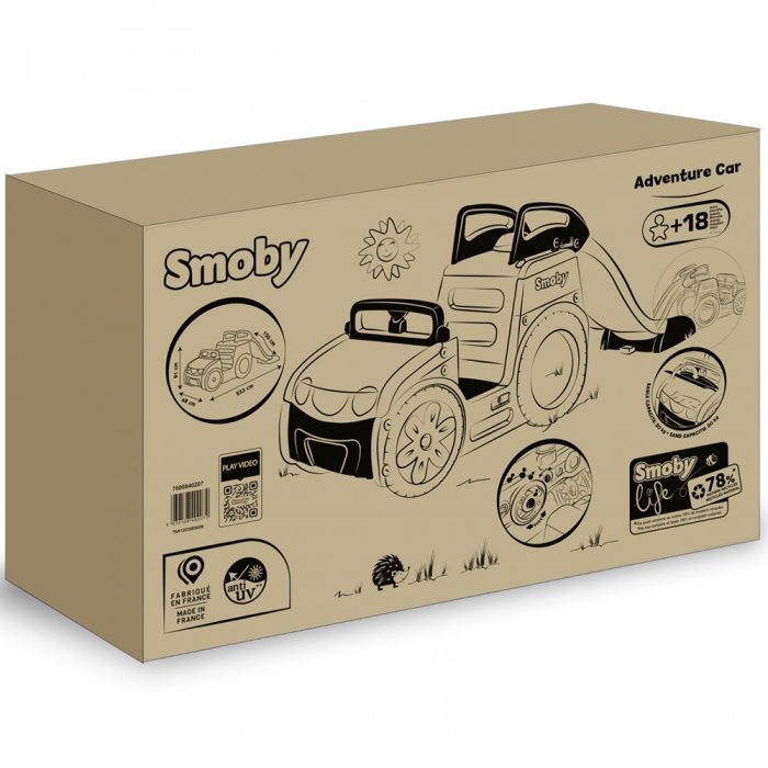 Centru de joaca Smoby Life Adventure Car [8]