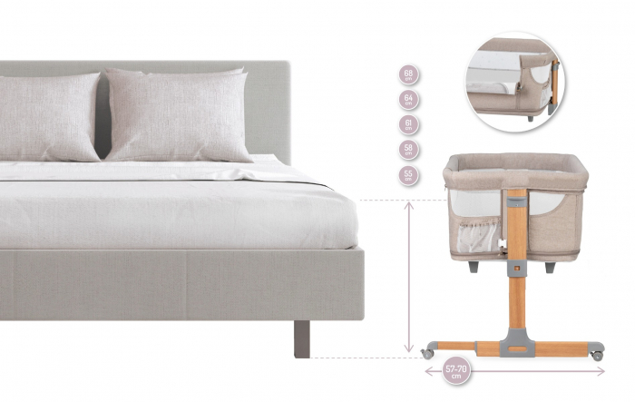 Co-sleeper MoMi Smart Bed 4 in 1 [5]