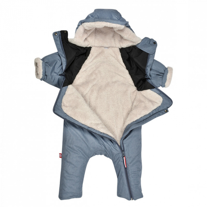 Combinezon Red Castle T-zip 0-6 luni Bleu China [2]