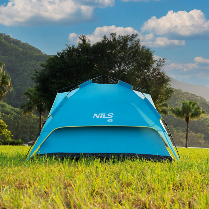 Cort Camping Nils NC7819 Shadow, Albastru [12]