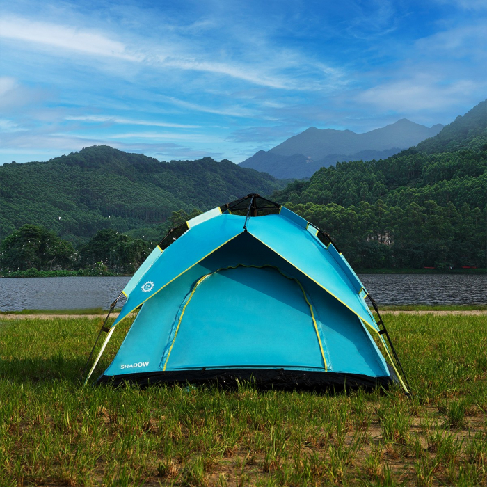 Cort Camping Nils NC7819 Shadow, Albastru [15]