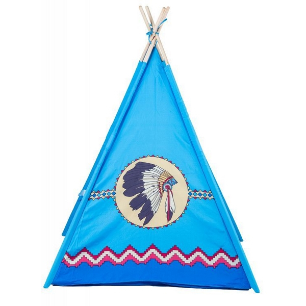 Cort de indieni 8172 Ecotoys - Albastru [2]