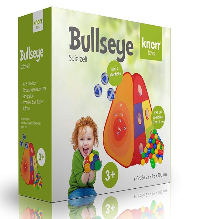 Cort de joaca cu 30 bile Bullseye - Knorrtoys [2]