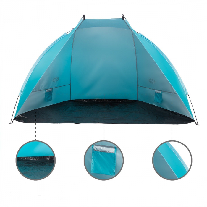 Cort de plaja Nils NC8030 Turquoise [13]