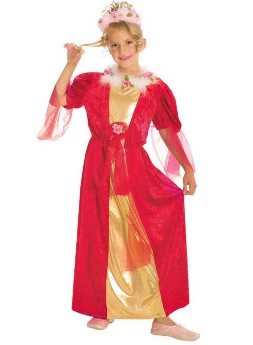 Costum pentru serbare Regina Trandafirilor 128 cm [1]