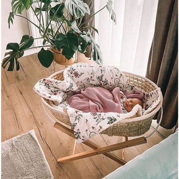 Cosulet bebe pentru dormit handmade din material ecologic Ahoj Baby natur [9]