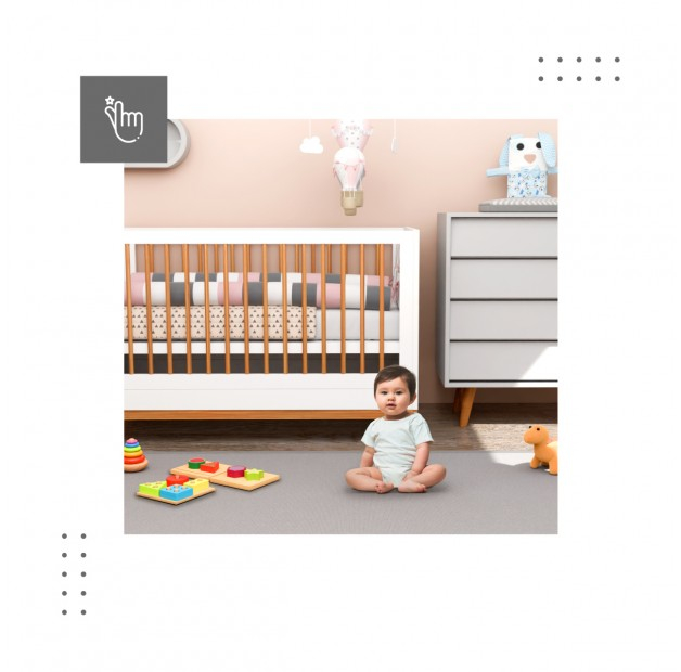 Covor de joaca antiderapant 200x150x2 cm izoleaza acustic si termic Gioco [10]