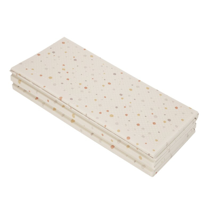 Covoras educativ, Lionelo, Zora, Din spuma XPE non-toxica, Cu doua fete, Suprafata antiderapanta, Dimensiune mare, 180x200 cm, Grosime 1.5 cm, Pliabil, Include geanta pentru transport, Bej [3]