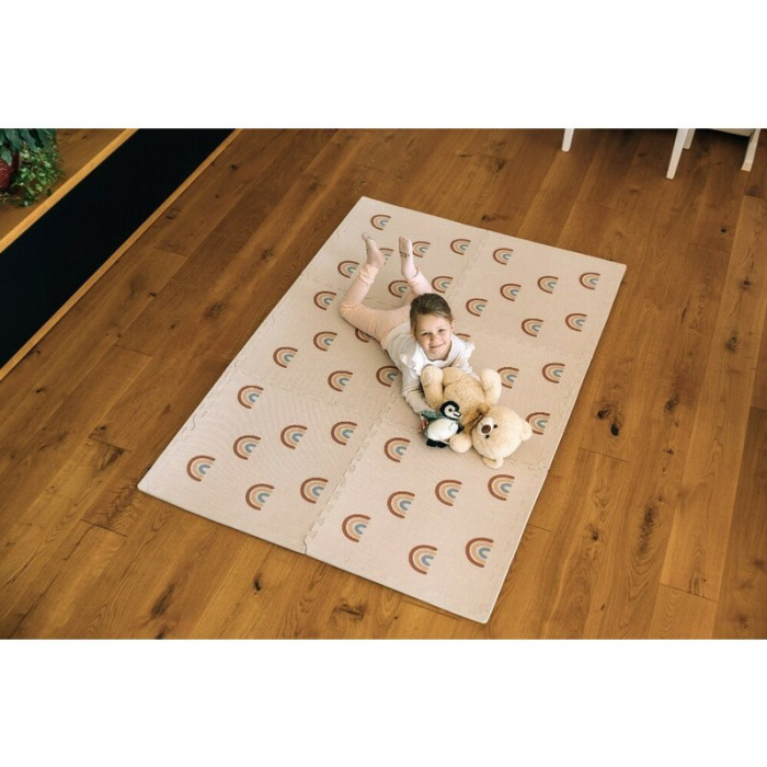 Covoras puzzle, Free2Play, pentru copii, din spuma, 121 x 178.5 cm, 6 bucati, 36 luni+, Rainbow [4]