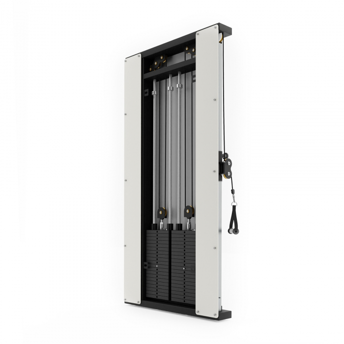 Crossover Dublu HMS BS302 pentru Perete + Stiva Greutati [14]