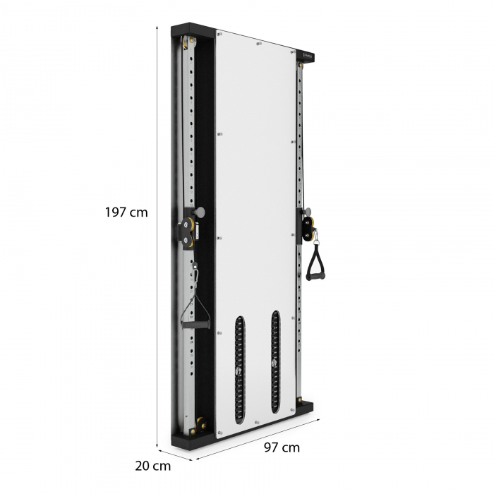 Crossover Dublu HMS BS302 pentru Perete + Stiva Greutati [8]