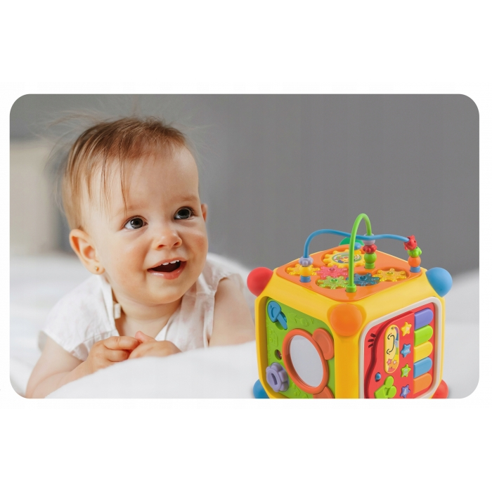 Cub educational cu blocuri, sunete si diverse activitati Ricokids RK-747 [6]