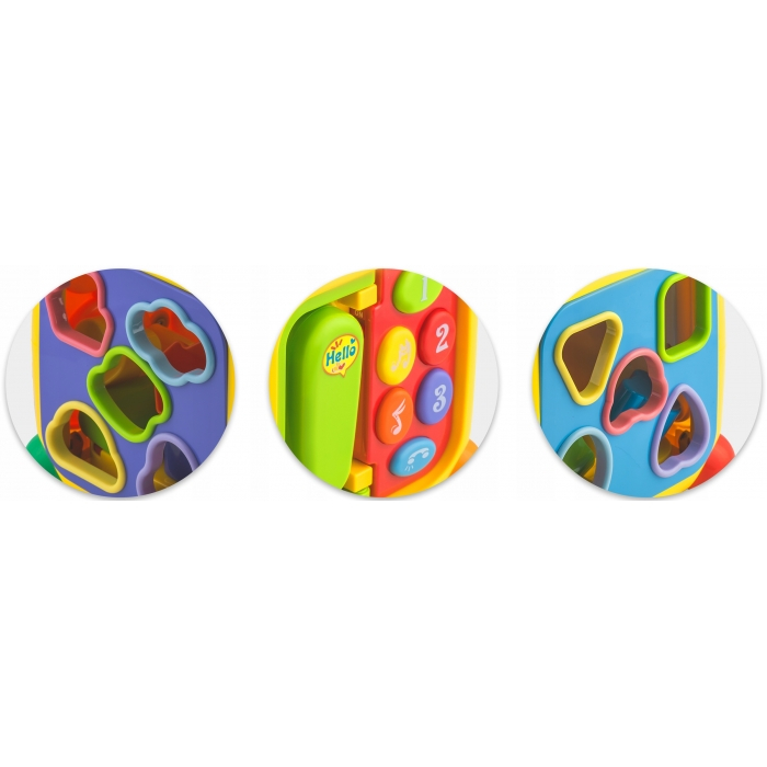 Cub educational cu blocuri, sunete si diverse activitati Ricokids RK-747 [4]