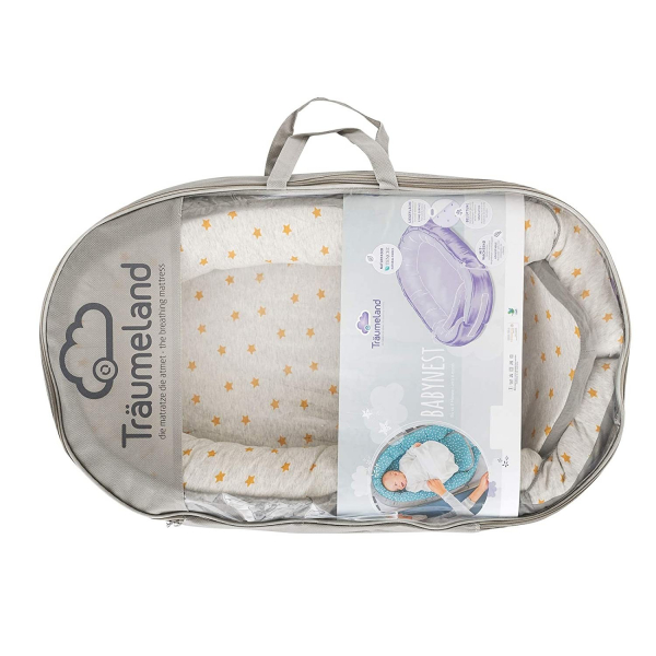Cuib pentru bebelusi Star Dream Yellow - Traeumeland [2]