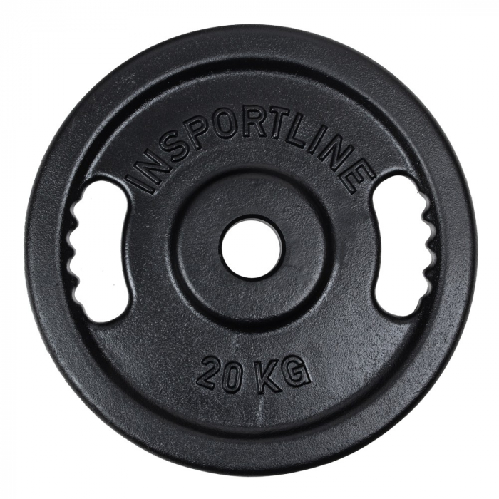Disc Greutate fier inSPORTline Casteblack OL 20kg/50mm [1]