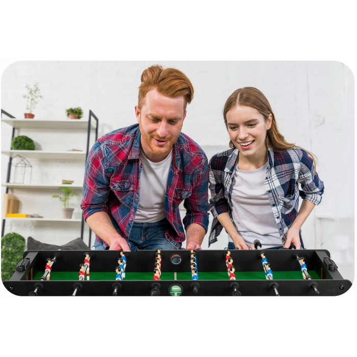 Fotbal de masa, 115 x 60 x 78 cm, Neo-Sport NS-805 - Negru [8]