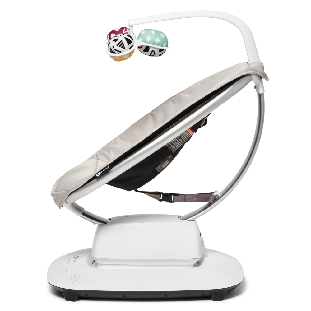 Fotoliu Balansoar Bebelusi 4MOMS MamaRoo 5.0 Classic Negru [4]