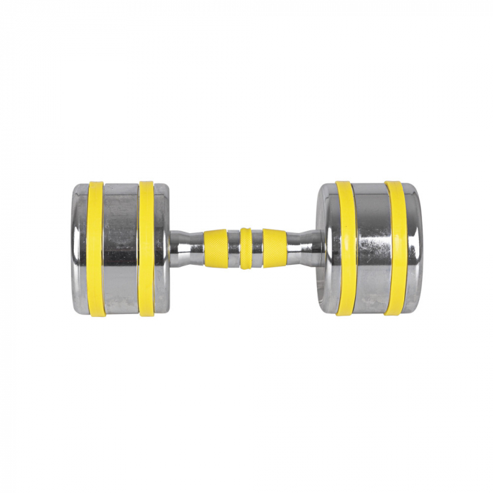 Gantera Cromata inSPORTline Yellsteel 10 kg [2]
