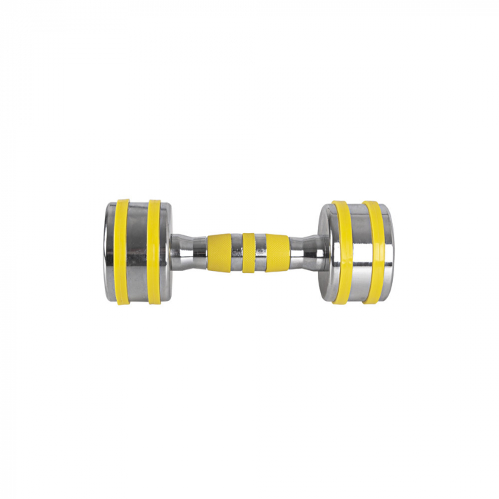 Gantera Cromata inSPORTline Yellsteel 5 kg [2]
