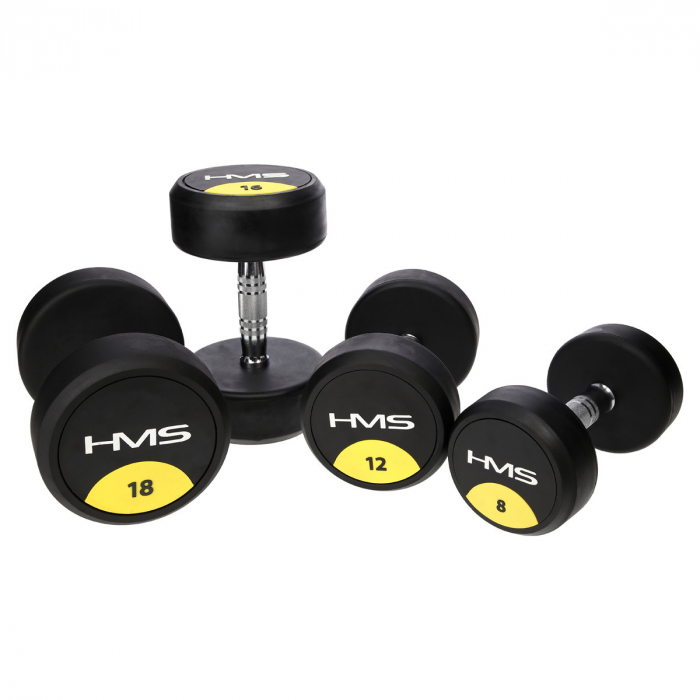 Gantera cu greutate fixa HMS HG PRO 30kg [5]