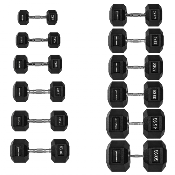 Gantera hexagonala 55 kg Sportmann [4]