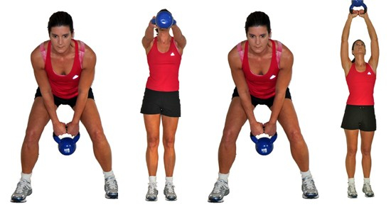Gantera Kettlebell cauciucata 20kg Sportmann [5]