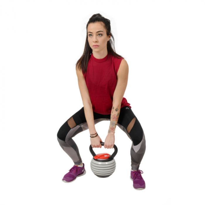 Gantera Kettlebell Reglabila HMS KR40 18kg [8]
