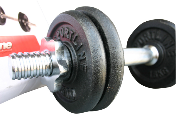 Gantera reglabila inSPORTline 10 kg [2]
