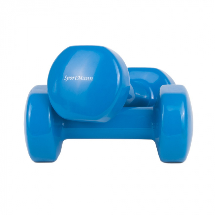 Gantere aerobic vinil Sportmann 2x5 kg [1]