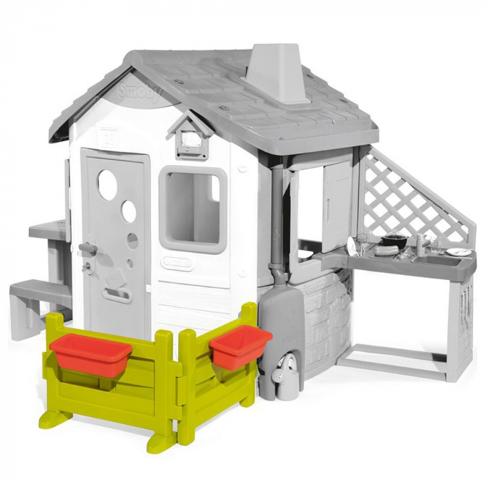 Gard Smoby pentru casuta Jula Lodge [2]