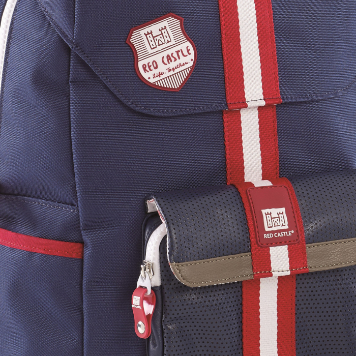 Geanta carucior City Navy - Red Castle [6]