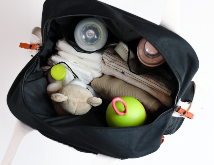 Geanta de infasat Baby On Board Square Duo Black [7]