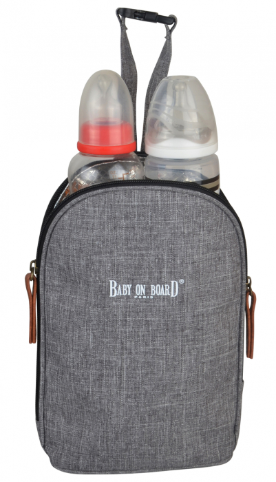 Geanta de infasat Baby On Board Titou City Grey [5]