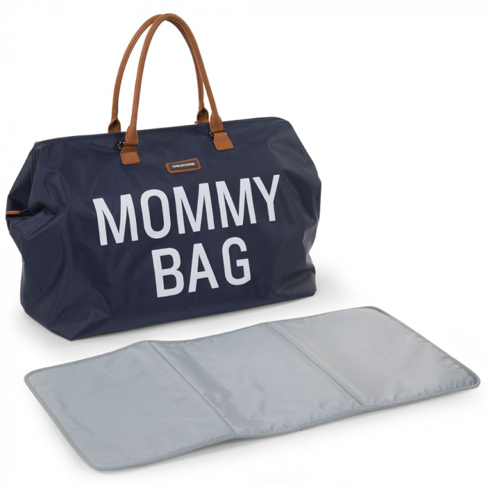 Geanta de infasat Childhome Mommy Bag Bleumarin [3]