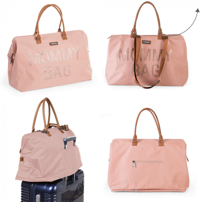 Geanta de infasat Childhome Mommy Bag Roz [2]