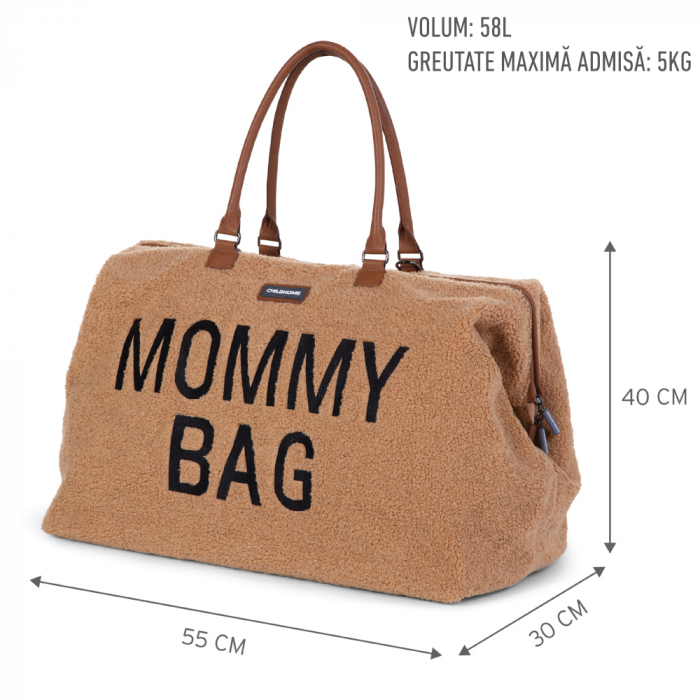 Geanta de infasat Childhome Mommy Bag Teddy [5]