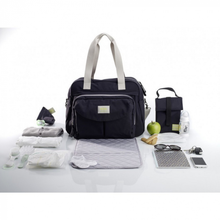 Geanta de infasat Geneva II Neagra New Color - Beaba [4]