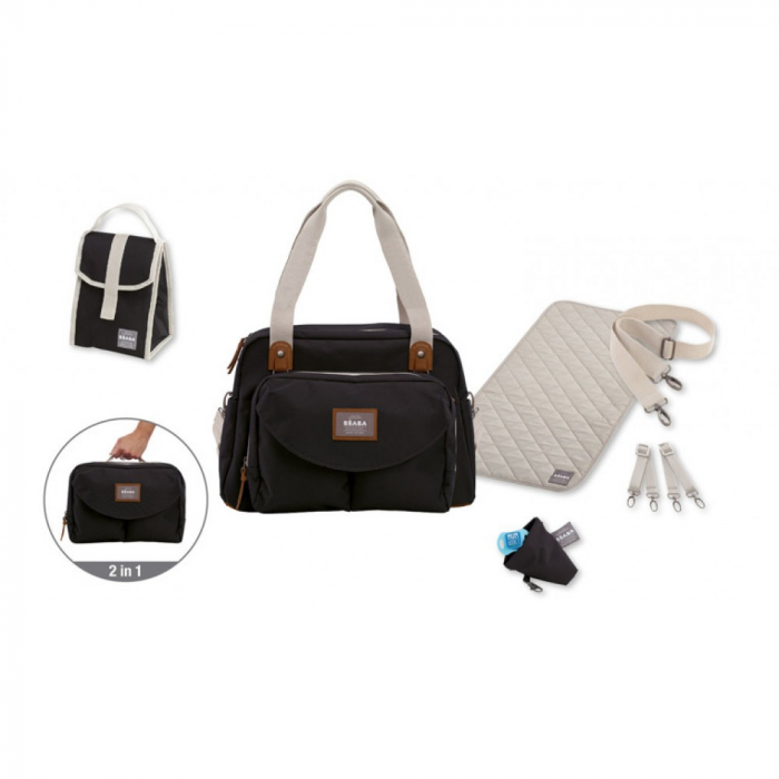 Geanta de infasat Geneva II Neagra New Color - Beaba [5]