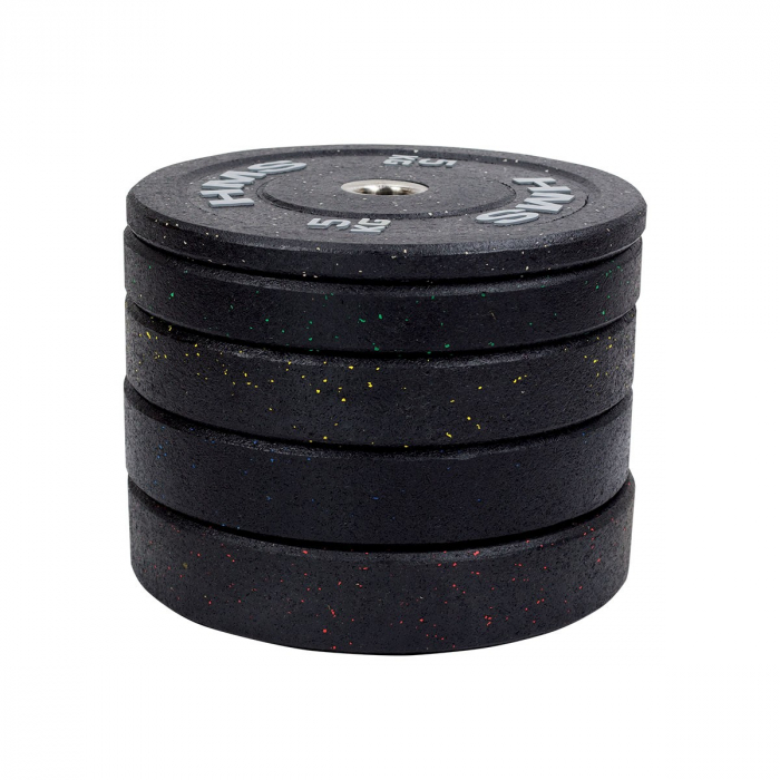 Greutate Bumper Plate 15 kg/51 mm HMS HTBR15-galben [5]