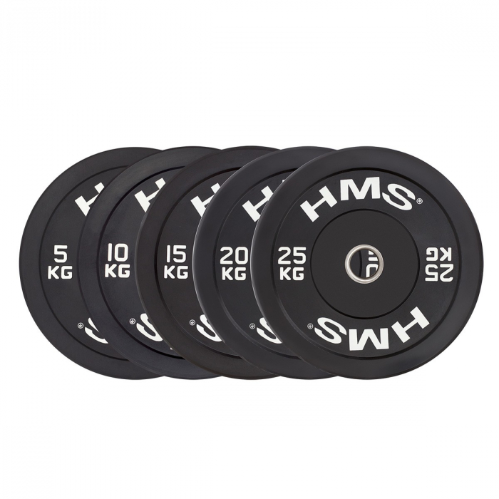 Greutate Bumper Plate 5 kg/51 mm HMS BBR05 [5]