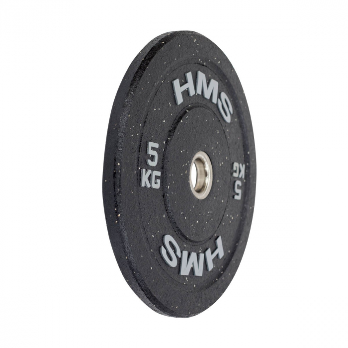 Greutate Bumper Plate 5 kg/51 mm HMS HTBR05-gri [2]