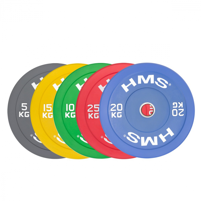 Greutate Bumper Plate HMS CBR5 5kg/51mm [5]