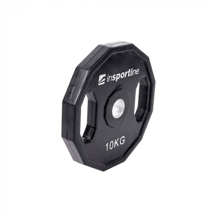 Greutate cauciucata 10kg/31mm inSPORTline Ruberton [2]