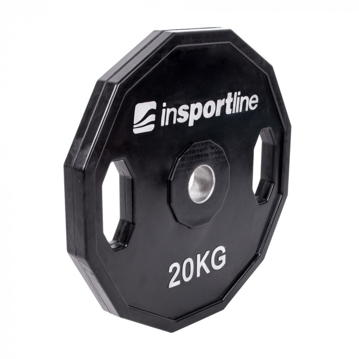 Greutate cauciucata 20kg/51mm inSPORTline Ruberton [2]
