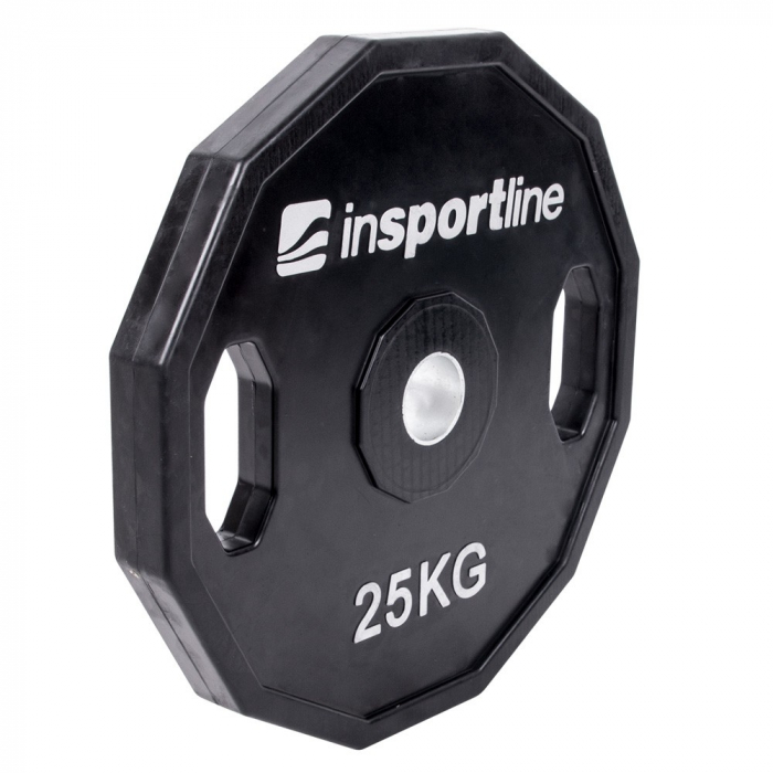 Greutate cauciucata 25kg/51mm inSPORTline Ruberton [2]